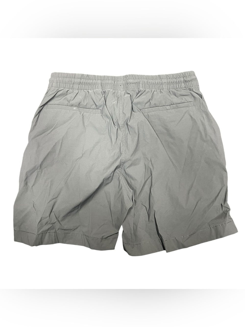 LNC J.Crew 6” Tech Dock Shorts Men’s M Coal Grey Drawstring Stretch Performance - Picture 2 of 8